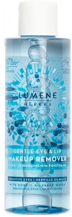 Lumene Средство для снятия макияжа Herkkä Gentle Eye & Lip Makeup Remover - фото N3