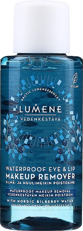 Lumene Средство для снятия водостойкого макияжа Vedenkestävä Eye & Lip Makeup Remover - фото N3
