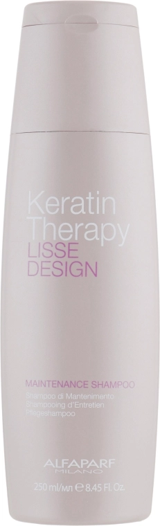 Alfaparf Кератиновый шампунь Lisse Design Keratin Therapy Maintenance Shampoo - фото N2