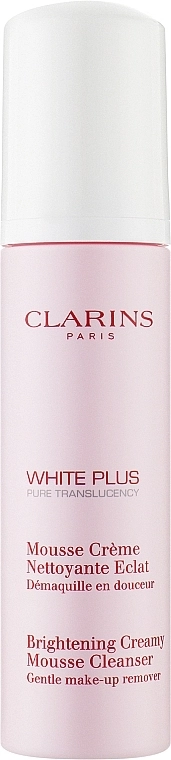 Clarins Очищающий мусс осветляющий тон кожи White Plus Makeup Brightening Creamy Mousse Cleanser - фото N1