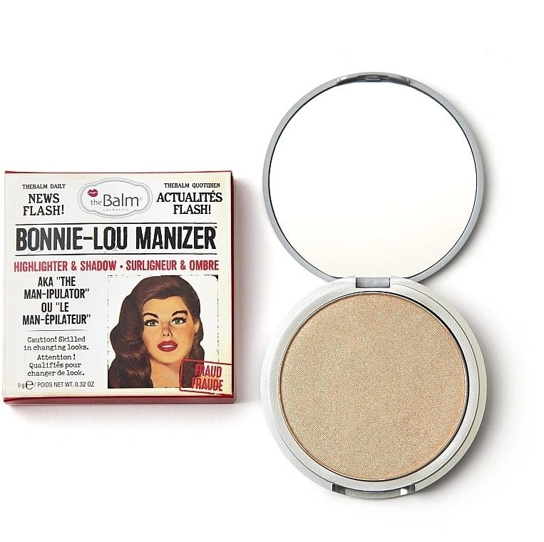 TheBalm Bonnie-Lou Manizer Highlighter & Shadow Хайлайтер, шиммер и тени - фото N1