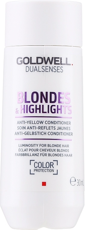 Goldwell Кондиціонер проти жовтизни для освітленого волосся Dualsenses Blondes&Highlights Anti-Yellow Conditioner - фото N1