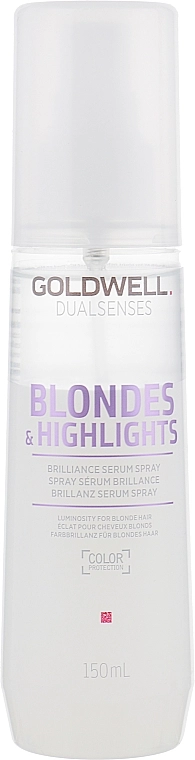 Goldwell Сыворотка-спрей для блеска осветленных волос Dualsenses Blondes&Highlights Serum Spray - фото N1