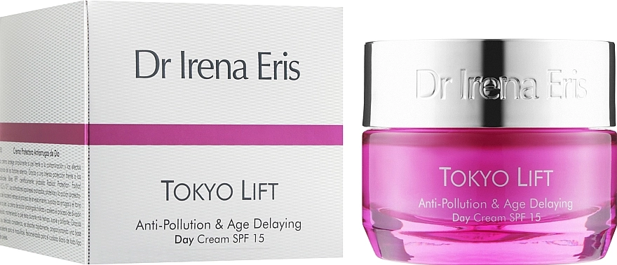 Dr Irena Eris Разглаживающий дневной крем для лица Tokyo Lift Anti-Wrinkle Radical Protection Oxygen Cream - фото N2