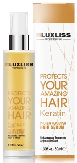 Luxliss Кератиновое масло Keratin Protein Replenish Hair Serum - фото N1