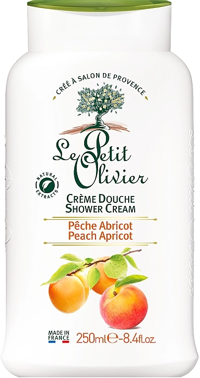 Le Petit Olivier Крем для душа "Персик и Абрикос" Shower Cream - фото N1