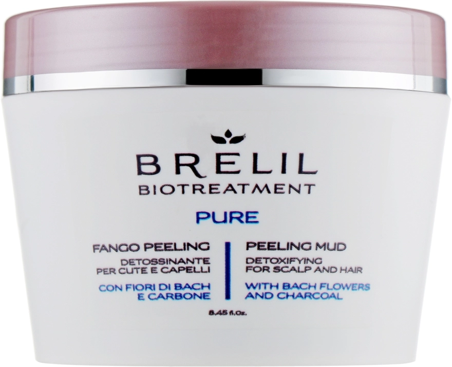 Brelil Очищающий грязевой пилинг для волос Bio Traitement Pure Peeling Mud - фото N1