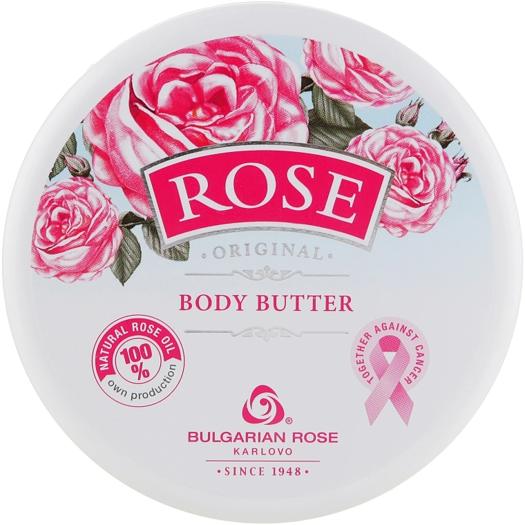 Bulgarian Rose Масло для тіла Bulgarska Rosa Rose Body Butter - фото N1