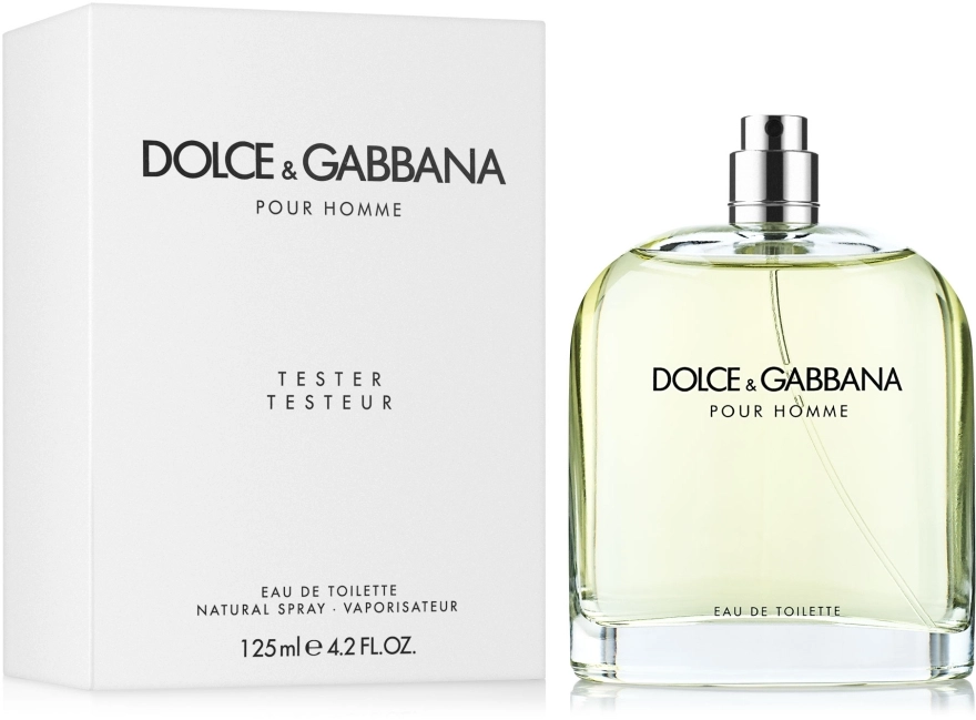 Dolce & Gabbana Pour Homme Туалетная вода (тестер без крышечки) - фото N2