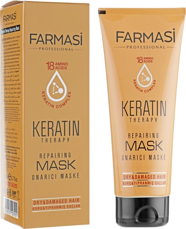 Farmasi Маска для волос с кератином Keratin Therapy Repairing Mask - фото N1