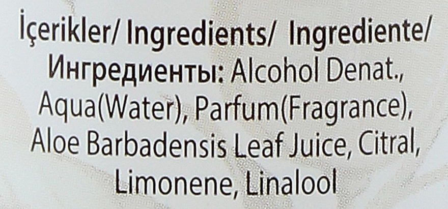 Farmasi Антисептическое средство "Лимон" Lemon Eau de Cologne With Aloe Vera - фото N3