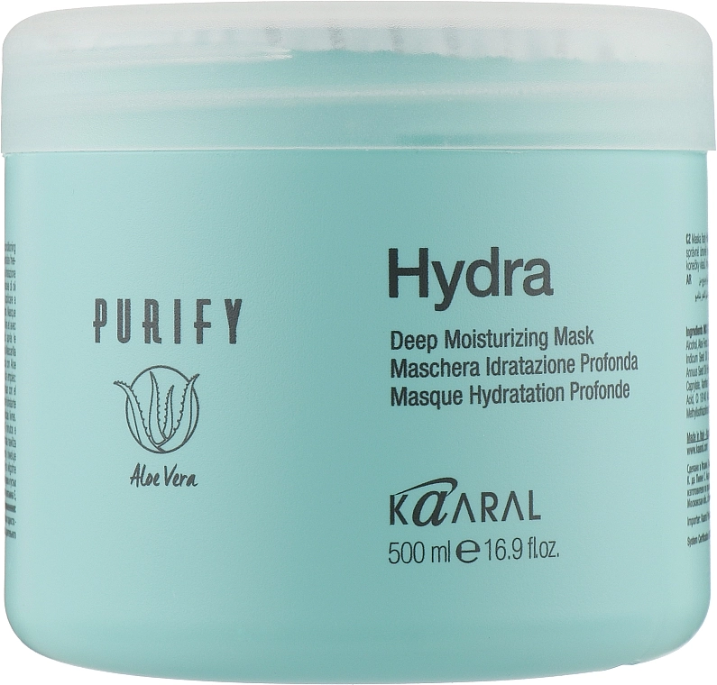 Kaaral Маска интенсивная увлажняющая питательная для волос Hydra Deep Moiturizing Mask - фото N1