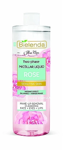 Bielenda Двофазна міцелярна вода Rose Care Double-Phase Rose Micellar Liquid - фото N3