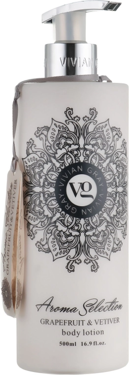 Vivian Gray Лосьйон для тіла Aroma Selection Grapefruit & Vetiver Body Lotion - фото N1