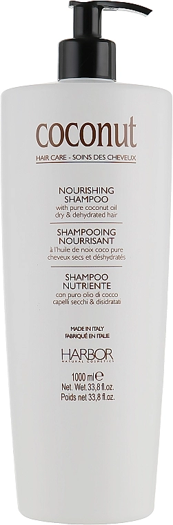 Phytorelax Laboratories Шампунь живильний для ламкого волосся COCONUT PhL Coconut Professional Hair Care Nourishing Shampoo - фото N7