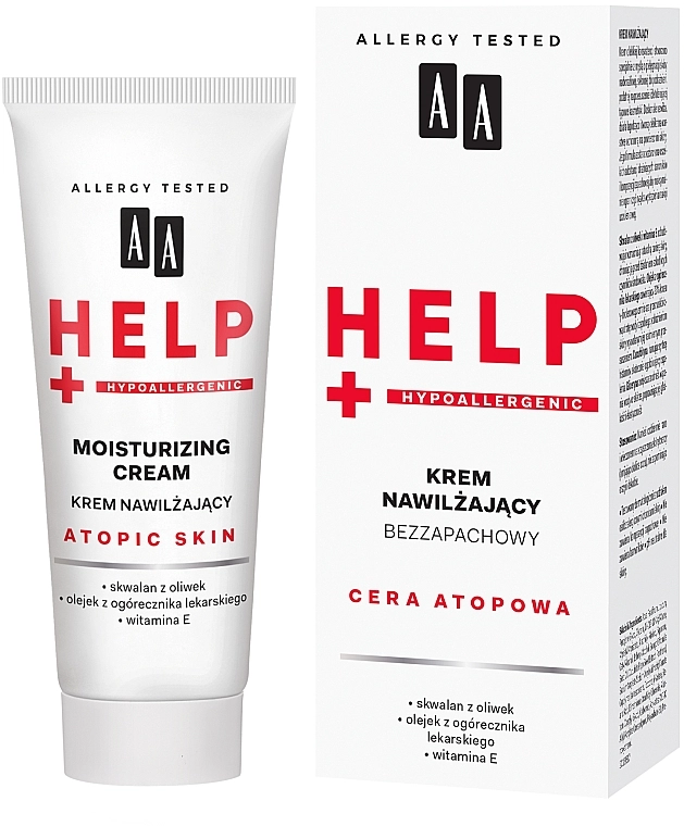 AA Зволожувальний крем Cosmetics Help Moisturizing Cream - фото N1