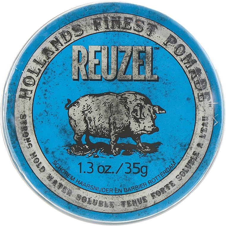 Reuzel Помада для волос Blue Strong Hold Water Soluble High Sheen Pomade - фото N1
