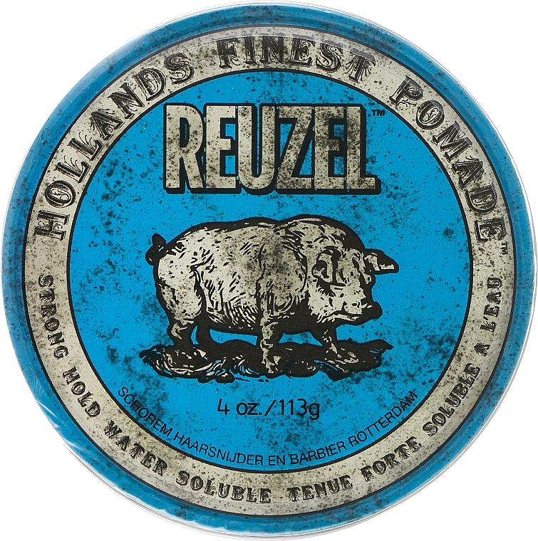 Reuzel Помада для волос Blue Strong Hold Water Soluble High Sheen Pomade - фото N4