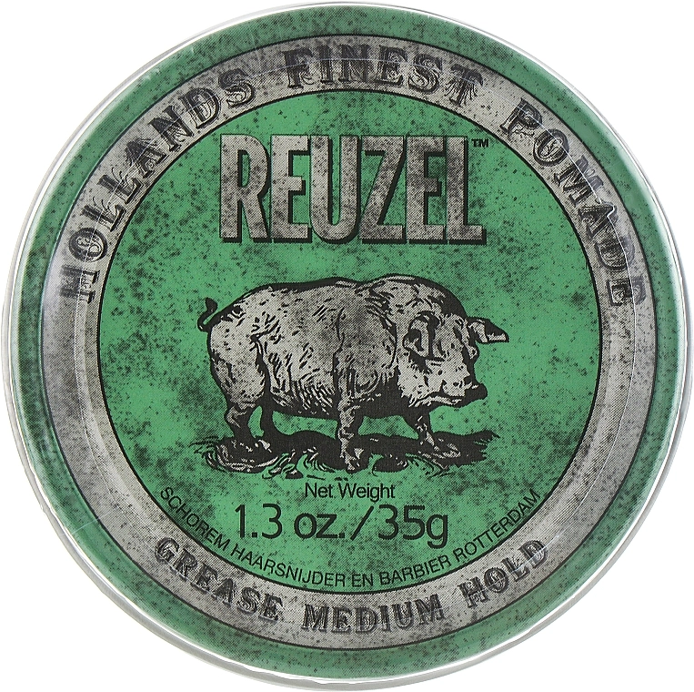 Reuzel Помада для укладки волос Green Grease Medium Hold Pomade - фото N1