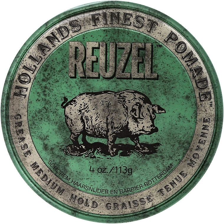 Reuzel Помада для укладки волос Green Grease Medium Hold Pomade - фото N3