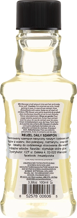 Reuzel Ежедневный шампунь для волос Daily Shampoo - фото N2