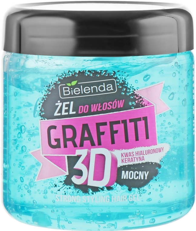 Bielenda Гель для волосся Graffiti 3D Strong Styling Hair Gel - фото N1