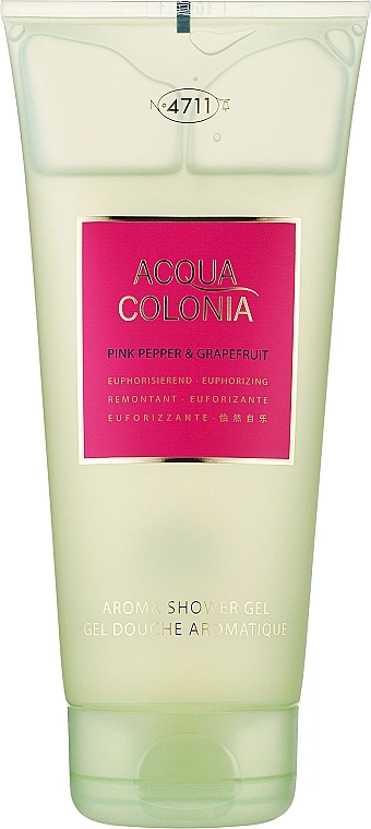 Maurer & Wirtz 4711 Acqua Colonia Pink Pepper & Grapefruit Гель для душу - фото N1