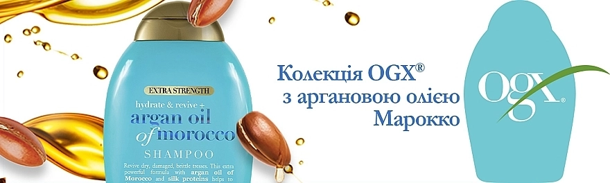 OGX Відновлюючий шампунь з аргановою олією Марокко Argan Oil of Morocco Shampoo - фото N12