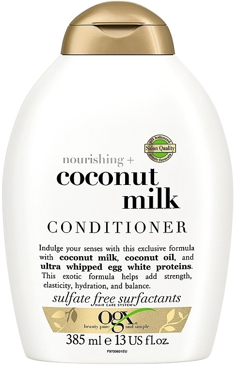 OGX Питательный кондиционер с кокосовым молоком Coconut Milk Conditioner - фото N1