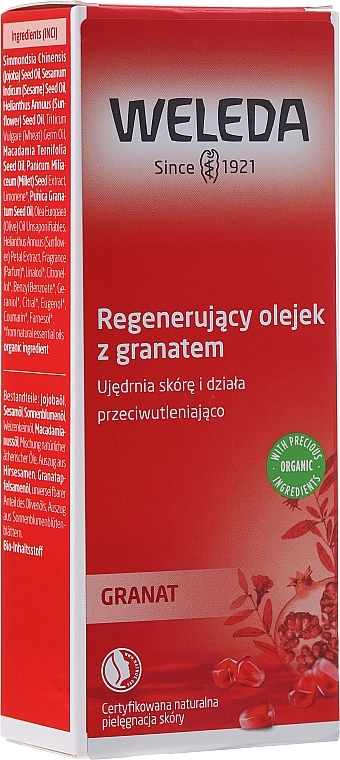 Weleda Гранатовое восстанавливающее масло для тела Pomegranate Regenerating Body Oil - фото N5