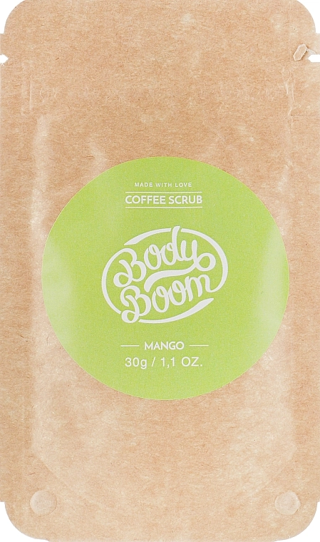 BodyBoom Кофейный скраб, манго Coffee Scrub Mango - фото N1