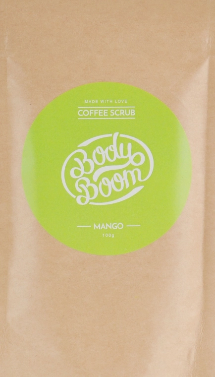 BodyBoom Кавовий скраб, манго Body Boom Coffee Scrub Mango - фото N3