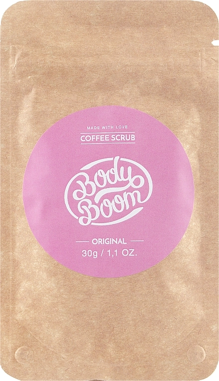 BodyBoom Кавовий скраб, оригінальний Body Boom Coffee Scrub Original - фото N1