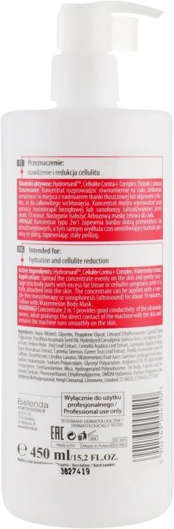 Bielenda Professional Кавуновий концентрат для тіла Watermelon Body Concentrate - фото N2