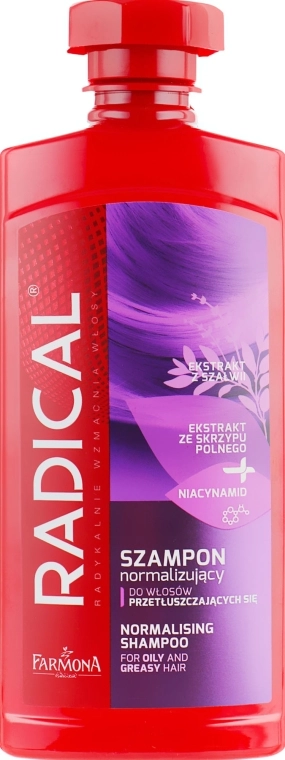 Farmona Шампунь для жирного волосся Radical Normalising Shampoo For Oily Hair - фото N1