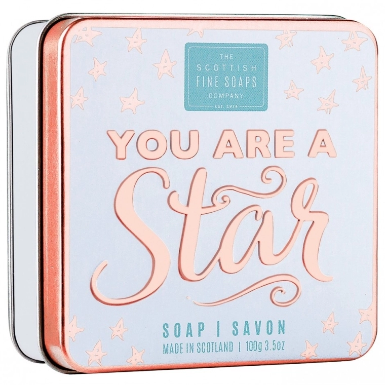 Scottish Fine Soaps Мило "Ти - зірка" You Are A Star Soap In A Tin - фото N1