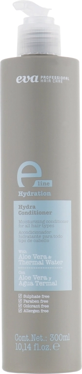 Eva Professional Увлажняющий кондиционер для всех типов волос E-line Hydration Conditioner - фото N1
