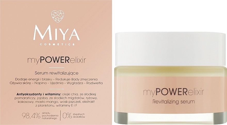 Miya Cosmetics Восстанавливающая сыворотка My Power Elixir Face Serum - фото N2