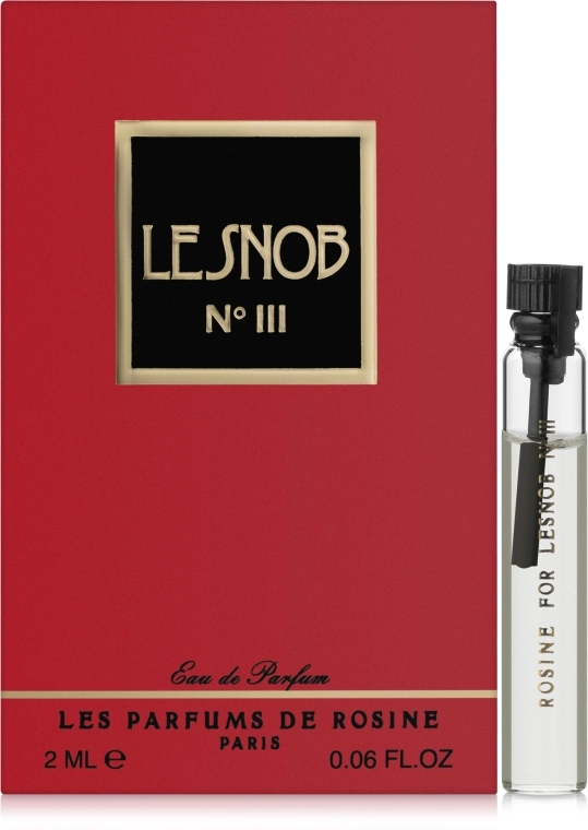 Parfums De Rosine Lesnob III Red Rose Парфюмированная вода (пробник) - фото N1