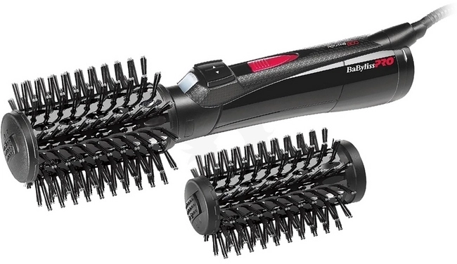 Babyliss PRO Фен-щітка зі змінними насадками, 40мм і 50мм Spinning Brush Pro - фото N1