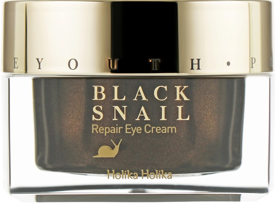 Holika Holika Відновлювальний крем для шкіри навколо очей Prime Youth Black Snail Repair Eye Cream - фото N2