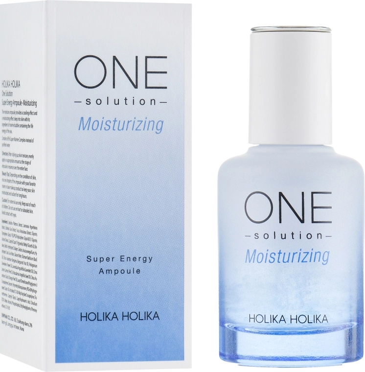 Holika Holika Сироватка для обличчя One Solution Moisturizing Super Energy Ampoule - фото N1