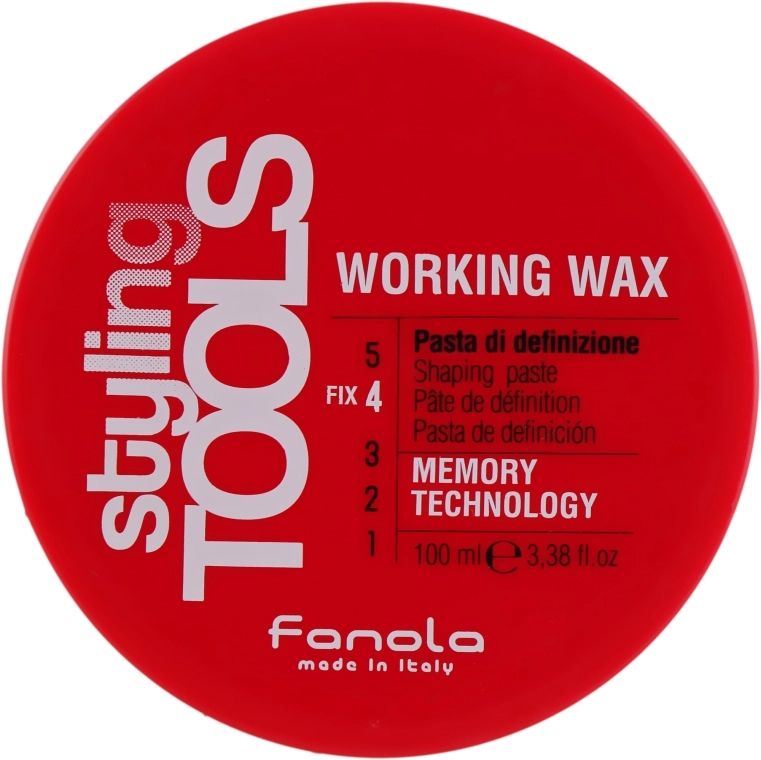 Fanola Паста екстрасильної фіксації Styling Tools Working Wax - фото N1