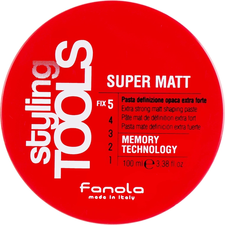 Fanola Матова паста екстрасильної фіксації Tools Super Matt Paste - фото N1