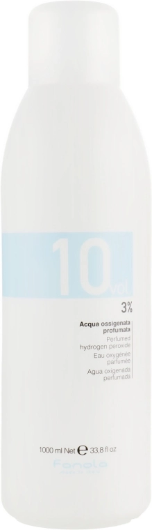 Fanola Окислювач 10 vol 3% Perfumed Hydrogen Peroxide Hair Oxidant - фото N2