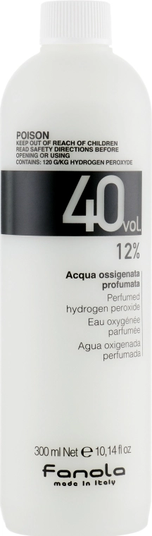 Fanola Окислювач 40 vol 12% Perfumed Hydrogen Peroxide Hair Oxidant - фото N1