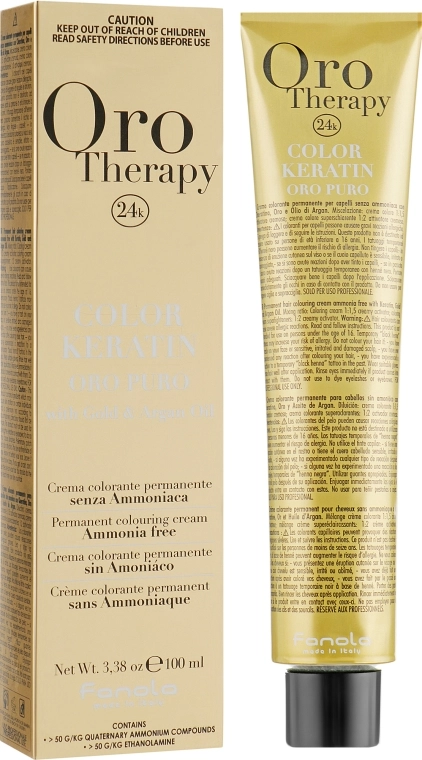 Fanola Стойкая крем-краска Oro Therapy Puro Intensifier Coloring Cream - фото N1