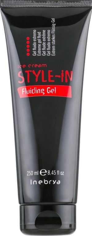 Inebrya Гель-флюид для укладки волос экстрасильной фиксации Style-In Fluiding Gel Extreme Gel Fluid - фото N1