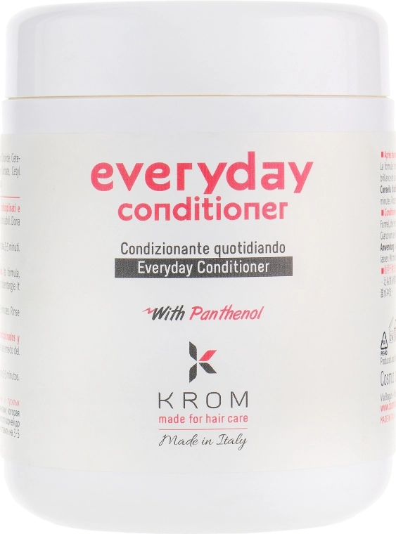 Krom Кондиционер для ежедневного ухода с пантенолом Everyday Conditioner - фото N1