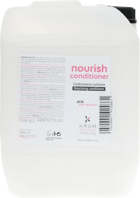 Krom Живильний кондиціонер з екстрактом солодкого мигдалю Nourish Conditioner - фото N1